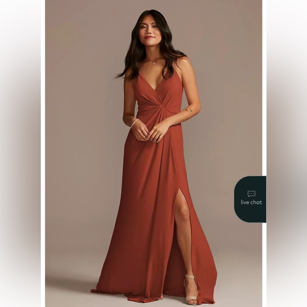 David’s Bridal Maxi Dress (Bridesmaid)